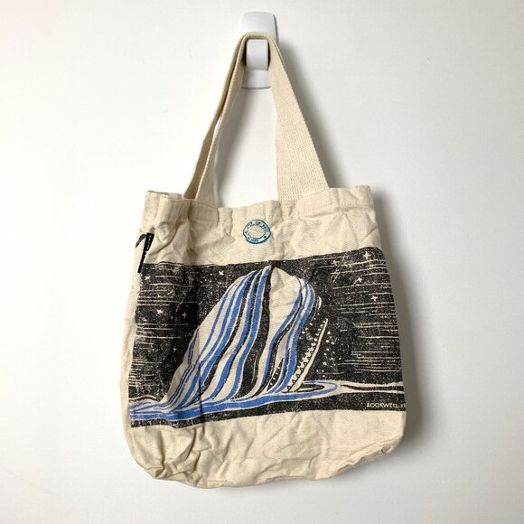 Moby Dick Tote Bag (Out of Print Brand) - Picture 2 of 3